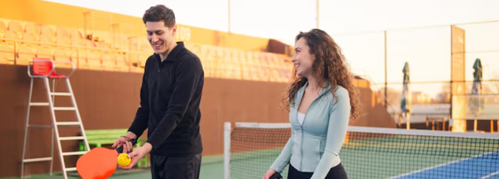 pickleball clinic banner